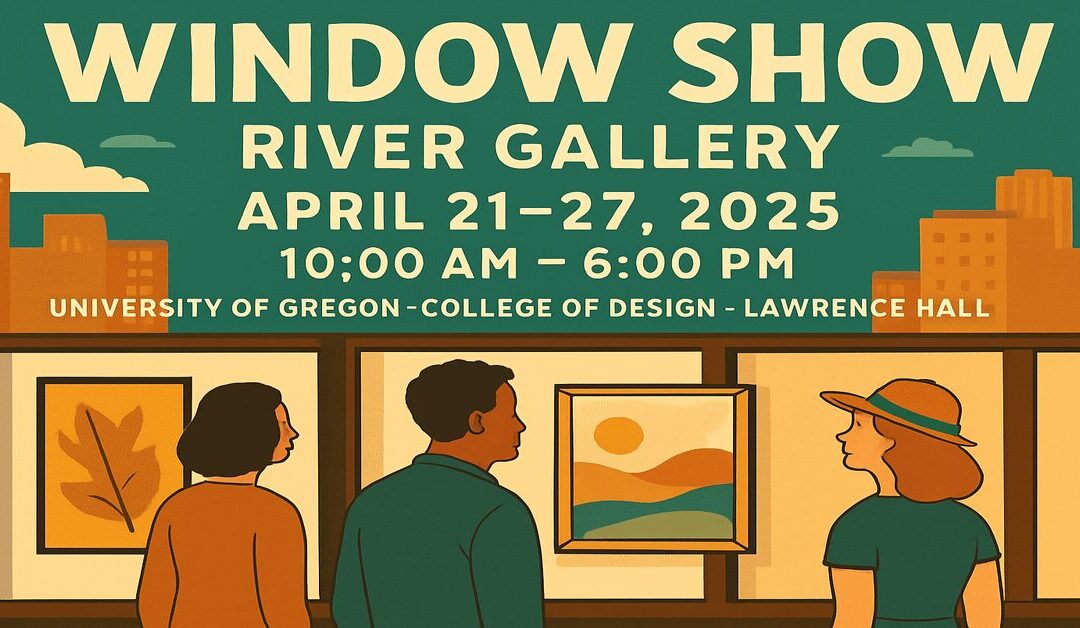 Framed in Light: Discover Local Art in a Whole New Way at the River Gallery Window Show