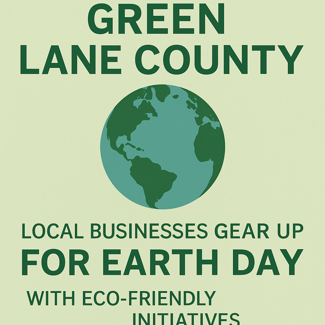 Green Lane County: Local Businesses Gear Up for Earth Day with Eco-Friendly Initiatives