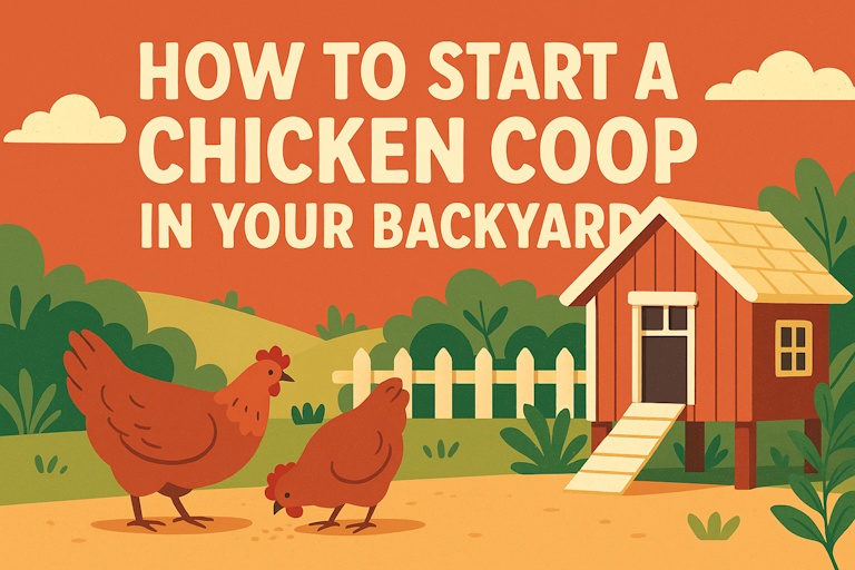 How to Start a Chicken Coop in Your Backyard